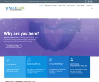 Mymedicarerates.com(Mymedicarerates) Screenshot