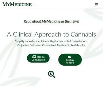 Mymedicinellc.com(MyMedicine LLC) Screenshot