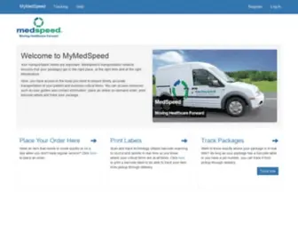 Mymedspeed.com(Mymedspeed) Screenshot