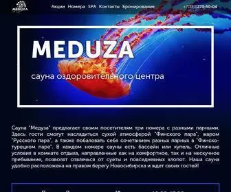 Mymeduza.ru(Сауна с бассейном в Новосибирске) Screenshot