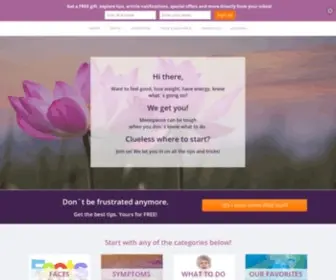 Mymenopausejourney.com(My Menopause Journey) Screenshot