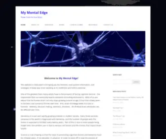 Mymentaledge.info(My Mental Edge) Screenshot