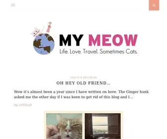 Mymeow.com.au(My Meow) Screenshot