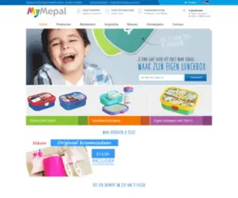 Mymepal.com(Ontwerp zelf je eigen unieke lunchbox) Screenshot
