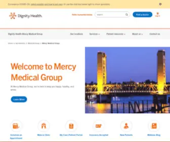 Mymercymedgroup.org(Mercy Medical Group) Screenshot