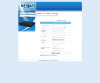 Mymeriva.com(DDNS server (login)) Screenshot