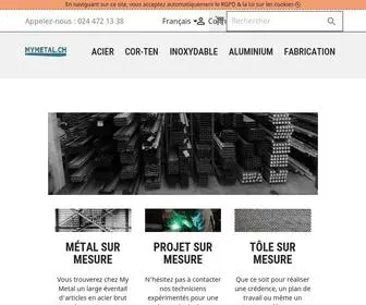 Mymetal.ch(Index) Screenshot