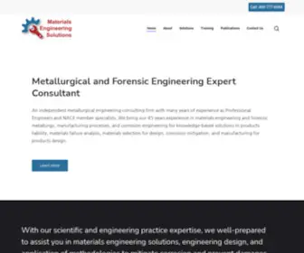 Mymetalexpert.com(An independent metallurgical engineering consultant) Screenshot