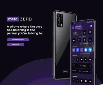Mymetashop.com(A phone where the only one listening) Screenshot