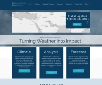 Mymetcon.com(Meteorological Connections) Screenshot