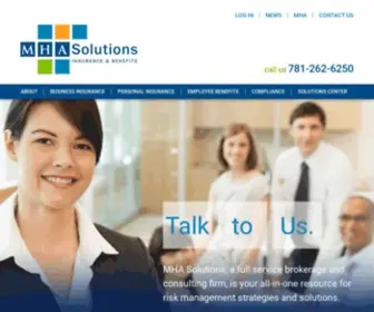 MYmhasolutions.com(MHA Solutions) Screenshot