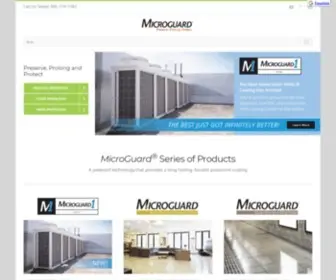 Mymicroguard.com(MicroGuard®) Screenshot