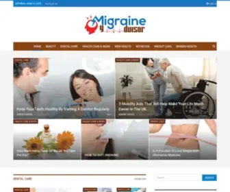 Mymigraineadvisor.com(Homepage 9) Screenshot