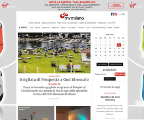 Mymilano.it(Eventi a Milano) Screenshot