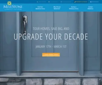 Mymilestone.com(New Homes Austin) Screenshot