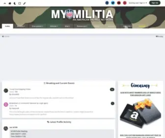 Mymilitia.com(My Militia) Screenshot