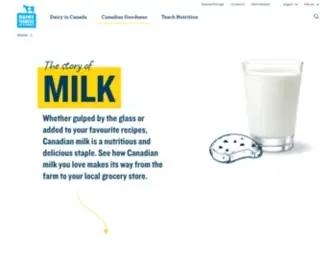 Mymilkcalendar.ca(My Milk Calendar) Screenshot