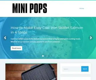 Myminipops.com(How To Clean A Cast Iron Grill Pan) Screenshot