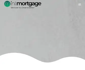 Mymintmortgage.com(Mint Mortgage dba of Point Mortgage Corporation) Screenshot