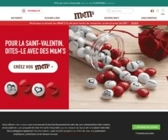 MYMMS.be(Chocolats M&M’S®) Screenshot