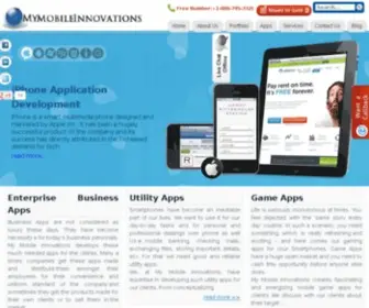 Mymobileinnovations.com(Hire Mobile Application Developers) Screenshot