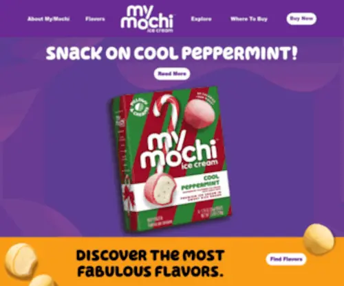 Mymochi.com(My/Mochi Ice Cream) Screenshot