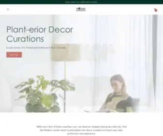 Mymoderngarden.co(Mymoderngarden) Screenshot
