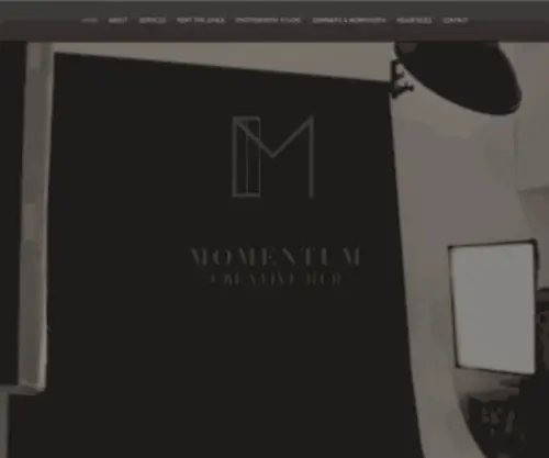 Mymomentumart.com(Photography Studio) Screenshot