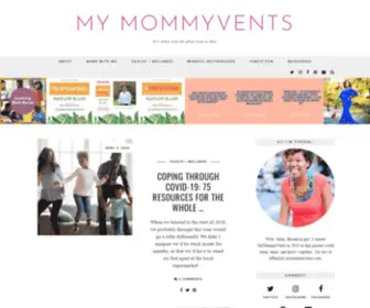 Mymommyvents.com(WordPress) Screenshot