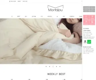 Mymonbijou.com(몽비쥬) Screenshot