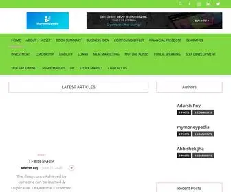 Mymoneypedia.com(Home) Screenshot