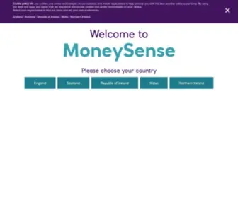 Mymoneysense.com(Choose your region) Screenshot