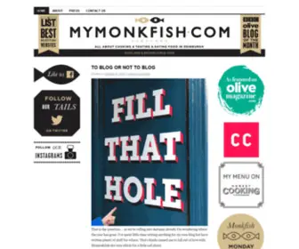 Mymonkfish.com(Cooking) Screenshot