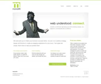 Mymonolith.com(Edmonton web design & online marketing) Screenshot