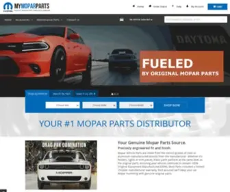 Mymoparparts.com(Shop Genuine Mopar Parts and Accessories) Screenshot