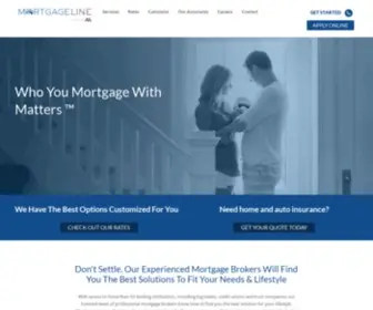 Mymortgageline.ca(MortgageLine) Screenshot