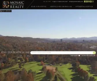 Mymosaicrealty.com(Asheville NC Real Estate) Screenshot
