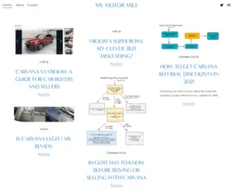 Mymotormile.com(My Motor Mile) Screenshot
