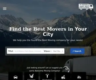 Mymovingagent.com(Best Moving Company Directory in Canada) Screenshot