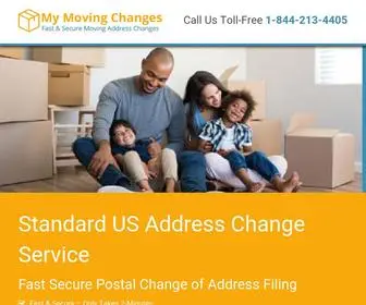 Mymovingchanges.com(Postal office or Postal)) Screenshot