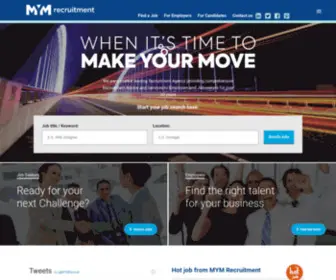 MYmrecruitment.com(MYM Recruitment) Screenshot