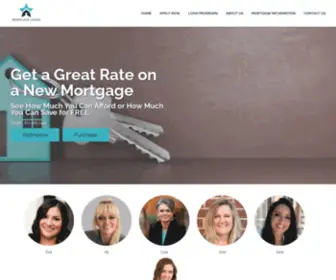 MYMTgladies.com(Finding the right mortgage) Screenshot