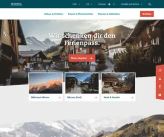 Mymuerren.ch(Jungfrau Region) Screenshot