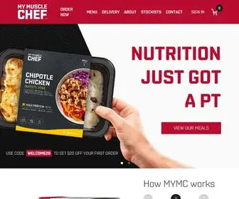 Mymusclechef.com(Healthy Ready Meals) Screenshot