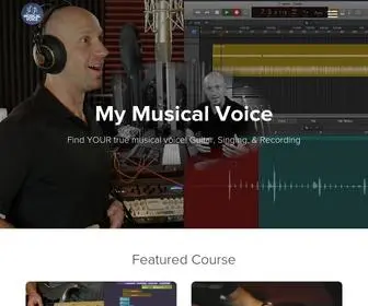 Mymusicalvoice.com(My Musical Voice) Screenshot