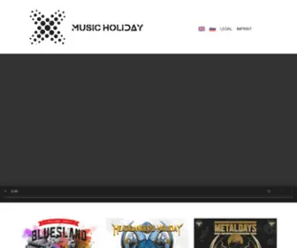 Mymusicholiday.com(MH Music Holiday) Screenshot