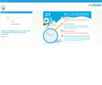 Mynadel.com(Log in) Screenshot