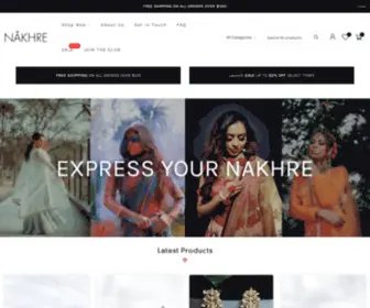 Mynakhre.com(Create an Ecommerce Website and Sell Online) Screenshot