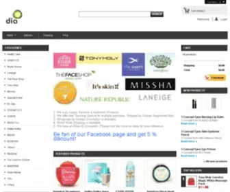 Mynameiskorean.com(Korean Cosmetics) Screenshot