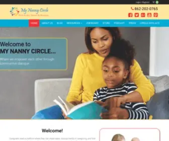 Mynannycircle.com(Mynannycircle) Screenshot